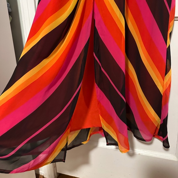 Christopher John Rogers for Target size 6 long colorblock striped dress - Picture 6 of 6